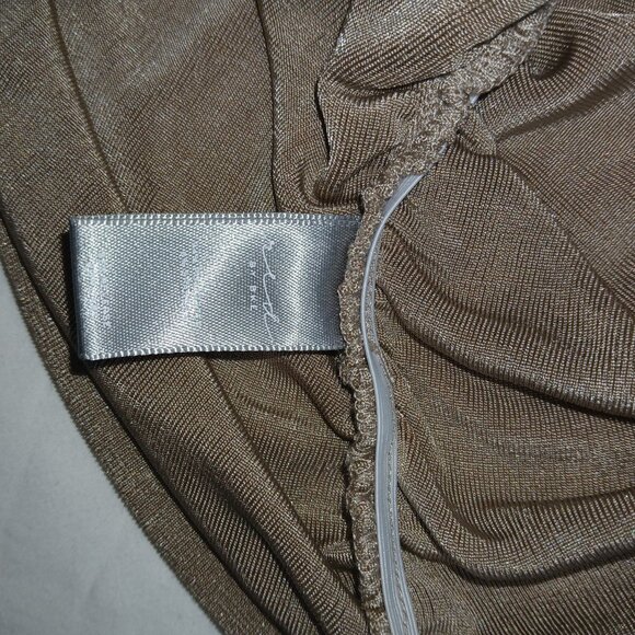 Buckle BKE Slinkey Cut Out Top size Medium Holiday sheen Sheer 2000's - Picture 8 of 9